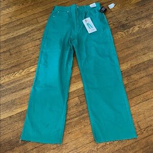 Celebrity Pink Hi-Rise Wide Leg Pants